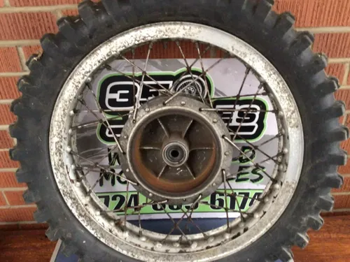 1972 1973 ossa pioneer SDR 250 rear wheel Akront 18 hub