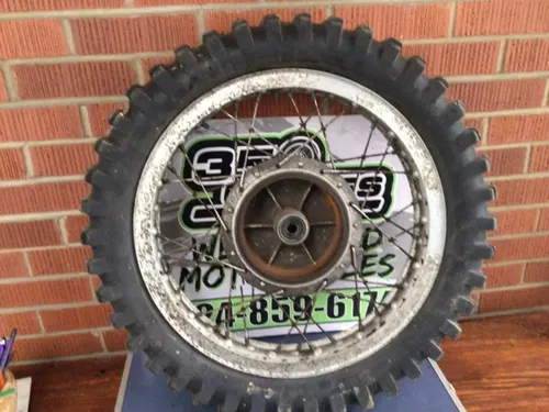 1972 1973 ossa pioneer SDR 250 rear wheel Akront 18 hub