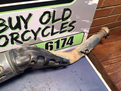 1996 YAMAHA XT 225 Serow Muffler Silencer / Exhaust System