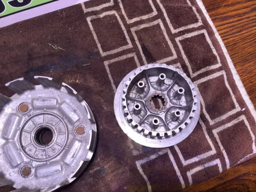 2007 YAMAHA YFZ450 OEM COMPLETE CLUTCH W PLATES BASKET HUB 5D3-W001G-00-00