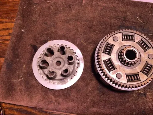 2007 YAMAHA YFZ450 OEM COMPLETE CLUTCH W PLATES BASKET HUB 5D3-W001G-00-00