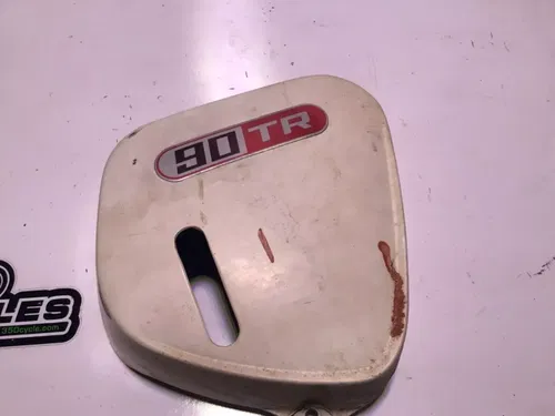 1969 Kawasaki G3TR Frame Side Cover White