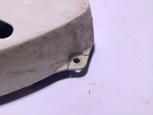 1969 Kawasaki G3TR Frame Side Cover White