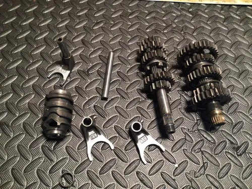 2008 07-23 CRF150R CRF150  OEM Transmission Set Gearbox Main Counter Shaft Shift