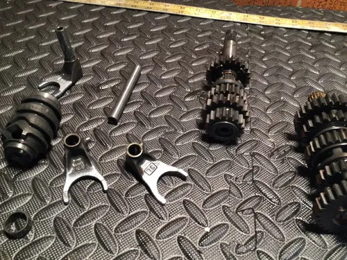 2008 07-23 CRF150R CRF150  OEM Transmission Set Gearbox Main Counter Shaft Shift