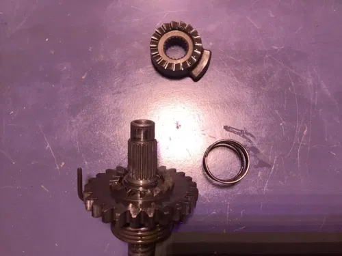 1985-2007 HONDA CR80 CR85 Kickstart Gear Kick Starter Kickstarter Kicker Shaft B