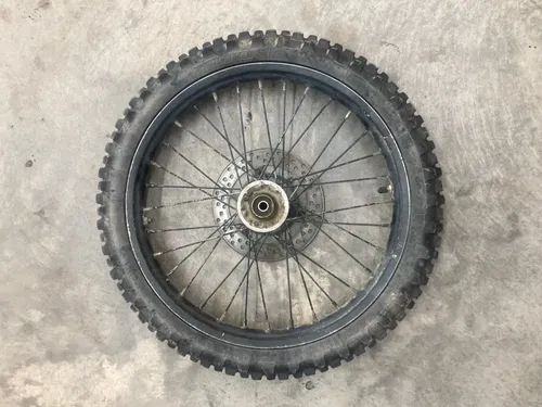 1997 86-19 RM80 RM85 J17X1.40 FRONT WHEEL HUB ROTOR ASMBL BRAKE 17” 54111-02B42