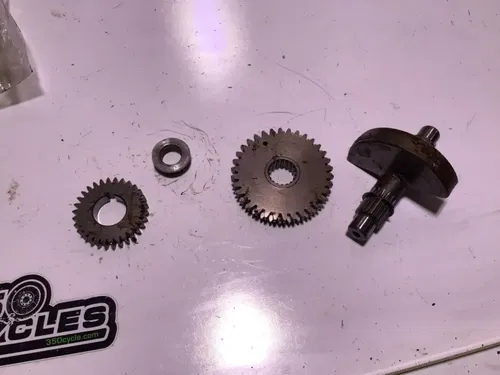2009 Kawasaki KLX250SF KLX 250SF Counter Balancer with Primary Spur  Gear