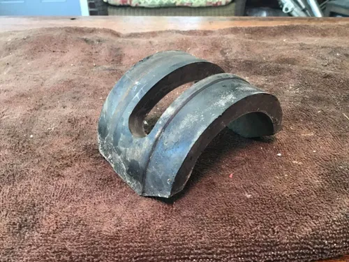 1978 Yamaha DT250 DT400 Gas tank dampener strap rubber