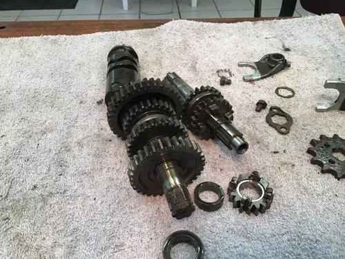1985 HONDA XL80 XL 80 transmission tranny shift forks complete gears