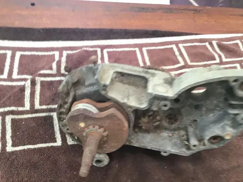 Fox Sundowner sach sachs  saxonette arctic cat clutch  Crank right crankcase
