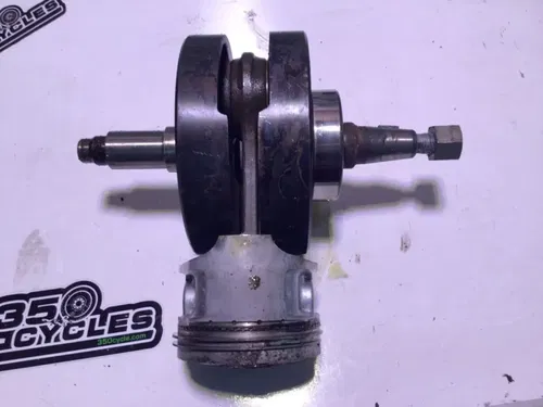 1978 SUZUKI SP370 SP 370 CRANKSHAFT CRANK + GOOD SMOOTH BEARING - GOOD THREADS