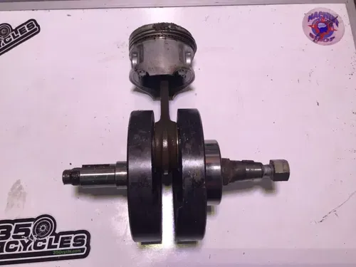 1978 SUZUKI SP370 SP 370 CRANKSHAFT CRANK + GOOD SMOOTH BEARING - GOOD THREADS