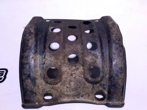 1972 Kawasaki F7 175 Enduro lower engine cover guard skid plate