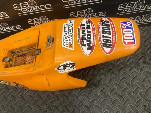 1997 KTM 50 SXR PRO JUNIOR ADVENTURE / OEM ORIGINAL REAR FENDER AIRBOX