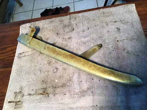 1975 Suzuki GT250 chain guard chain guide rear