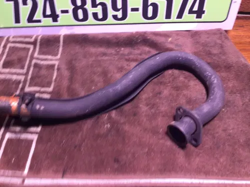 1986 86 Suzuki Quadsport 230 2x4 Header Exhaust Head Pipe heat shield  LT230S