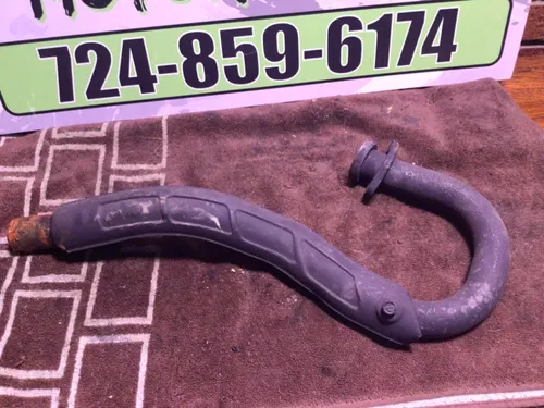 1986 86 Suzuki Quadsport 230 2x4 Header Exhaust Head Pipe heat shield  LT230S