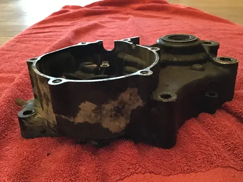 1986 Kawasaki KX80 Left Crankcase