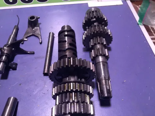 03-08 OEM SUZUKI LTZ400 KFX400 DVX400 Transmission Shaft Gears Shift Drum Forks