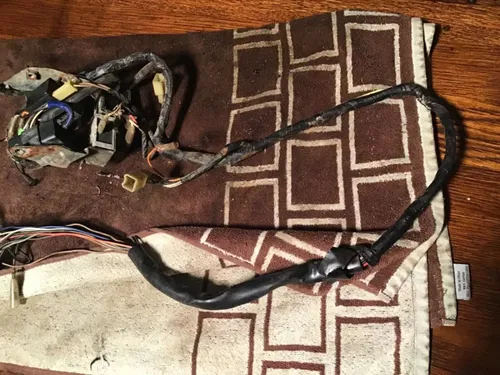1981 Yamaha MJ50 Towny Wiring harness rectifier OEM turn signals relay