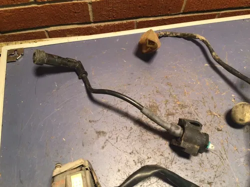 1991 Honda TRX 250X Ignition Coil 30510-HC0-000 with lighting and kill switch