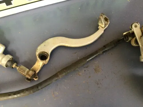 OEM 2005 Honda CRF450r CRF 450r Rear Caliper Master Cylinder Brake Line Pedal