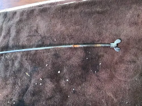 1978 Yamaha DT250 Rear brake pedal rear brake rod spring