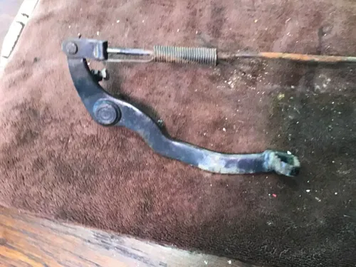 1978 Yamaha DT250 Rear brake pedal rear brake rod spring