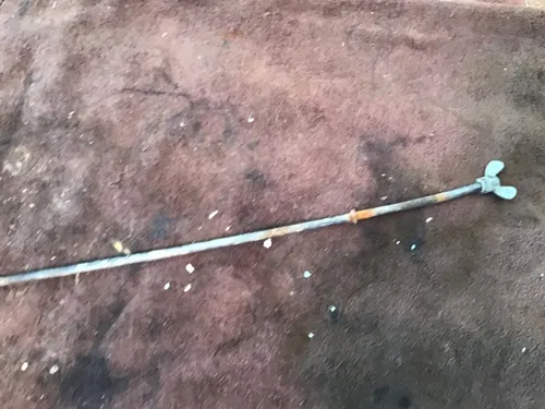 1978 Yamaha DT250 Rear brake pedal rear brake rod spring