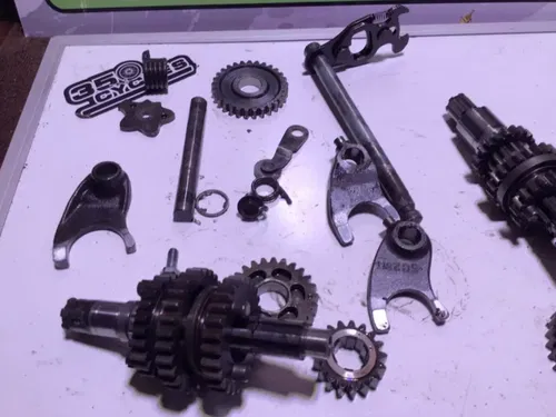 1981 80-82 Honda XR80 XR 80 /  TRANSMISSION TRANS GEARS shift shaft shift cam