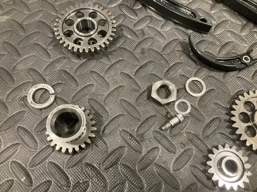07 250XCF KTM RC4 Primary Gear timing chain tensioners RH side gears XCF 250