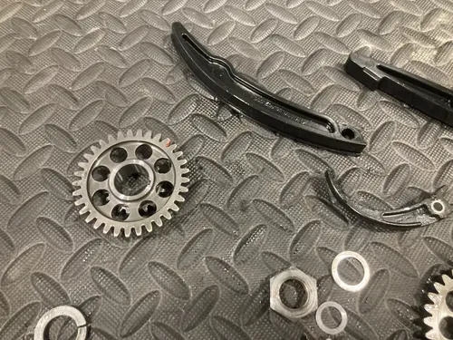 07 250XCF KTM RC4 Primary Gear timing chain tensioners RH side gears XCF 250
