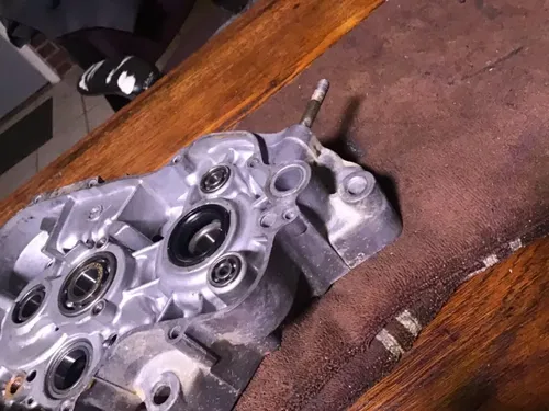 1995-1996 Kawasaki Kx125 Right Crankcase Case Engine Block OEM