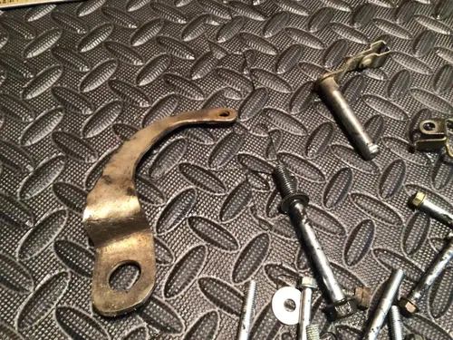 07-09 HONDA CRF150RB CRF150R case saver timing chain guide bolts clutch arm