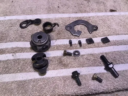 2002 Yamaha WR250F shift rod assembly