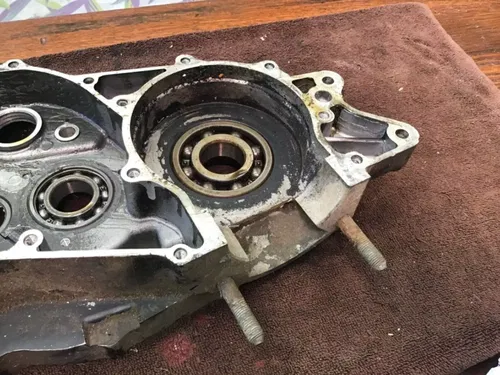 1974 Yamaha MX250 right crankcase RH crank case