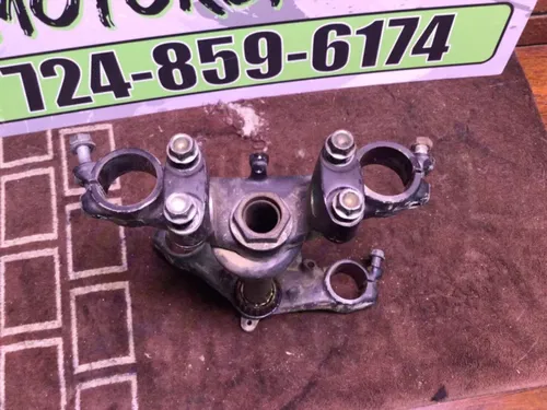 1989 Honda Cr80r Cr80 Steering Stem Triple tree Clamps OEM