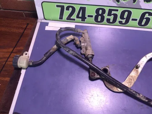 1990 89-95 RM250 RM125 OEM REAR BRAKE SYSTEM CALIPER MASTER RESERVOIR
