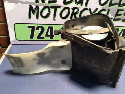 1988 - 2000 HONDA XR100R XR80R AIR BOX, Boot housing damaged xr100