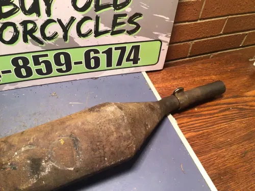 1972 EXHAUST MUFFLER PIPE 1971 OSSA PIONEER 250