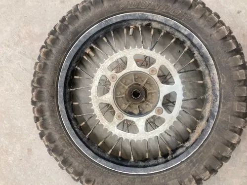 2008 86-20 RM85 RM80 J14X1.60 REAR WHEEL HUB ROTOR BRAKE NEW TIRE 64111-02B43