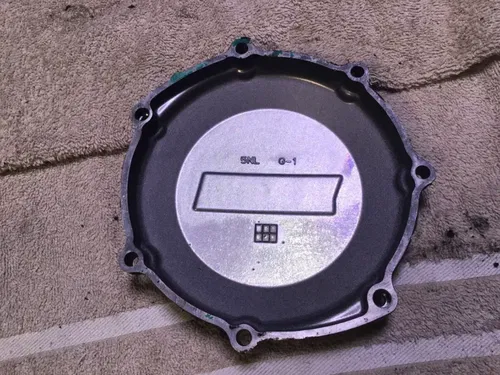 2002 Yamaha WR250F clutch cover