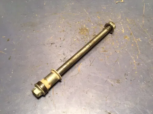 1985 1986 Honda XR80 XR100 Front Wheel Axle and Nut spacer