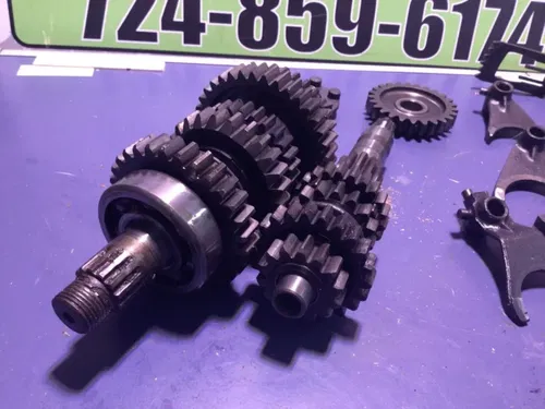 86 1986 LT230S QUADSPORT 230 LT S TRANSMISSION TRANS SHIFT DRUM FORKS FORK LT230