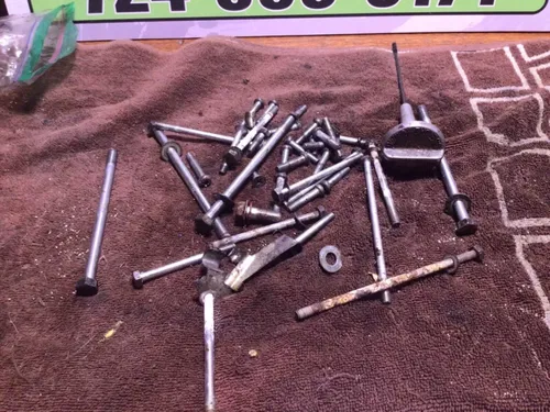 OIL DIPSTICK 1971 HONDA CL450 SCRAMBLER CL 450 misc engine hardware bolts bracke