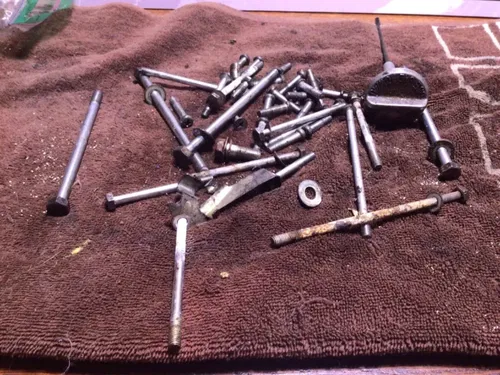 OIL DIPSTICK 1971 HONDA CL450 SCRAMBLER CL 450 misc engine hardware bolts bracke