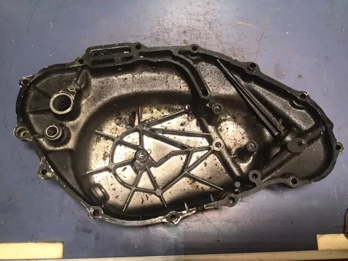 Honda XL500R  Clutch  Cover   Used  OEM  1982  P/N 11330-MC4-000 ((RBB))