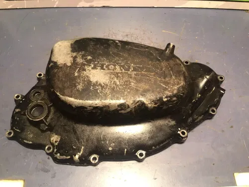 Honda XL500R  Clutch  Cover   Used  OEM  1982  P/N 11330-MC4-000 ((RBB))