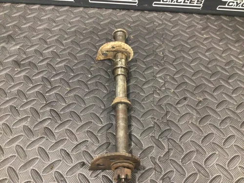 91 Suzuki DR350 DR 350 OEM Rear Axle Bolt Shaft Nut Chain Adjuster